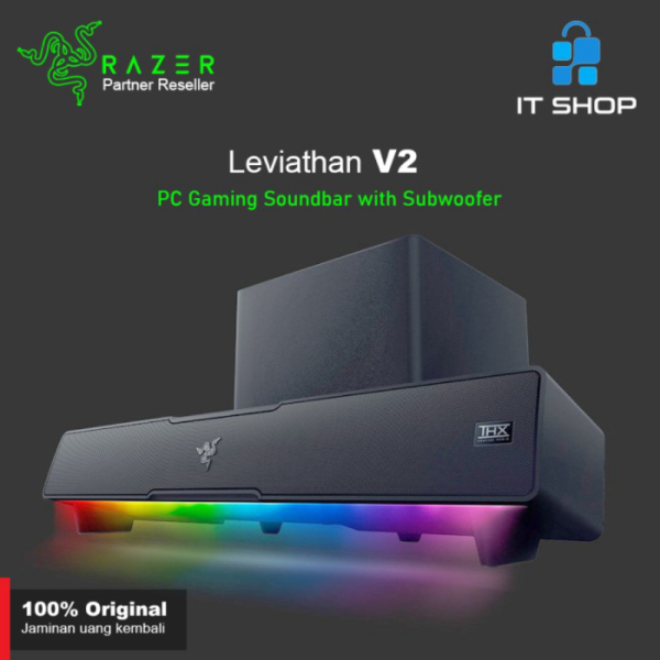Dijual Razer Leviathan V2 Soundbar Berkualitas