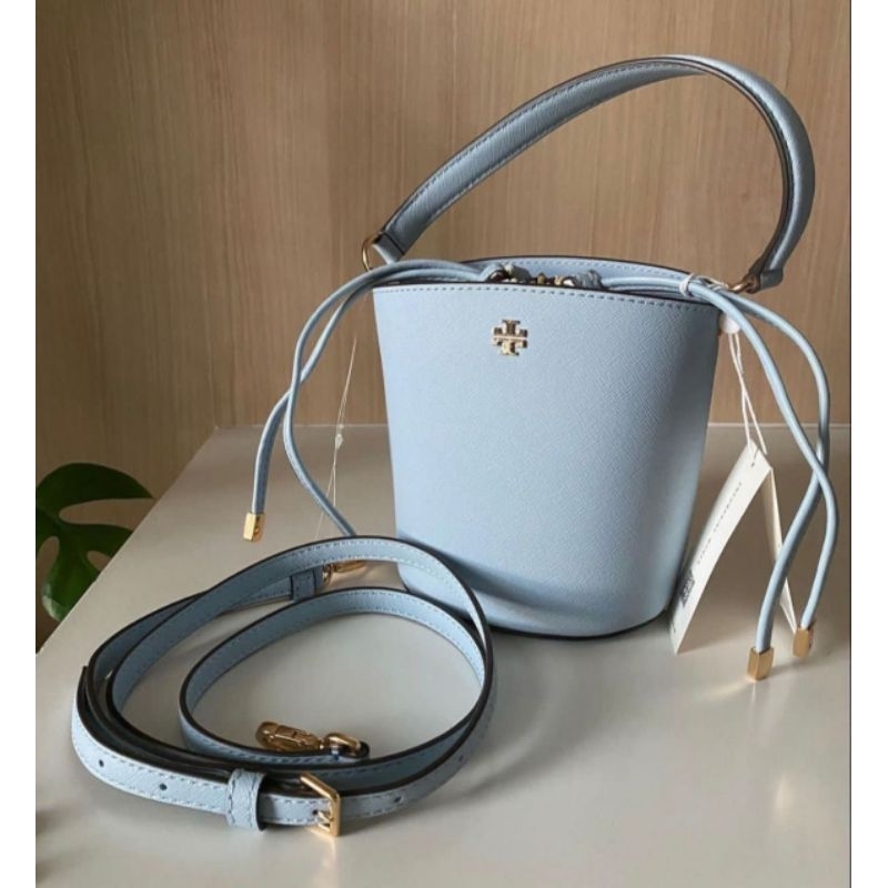 Super TB emerson bucket bag aqua