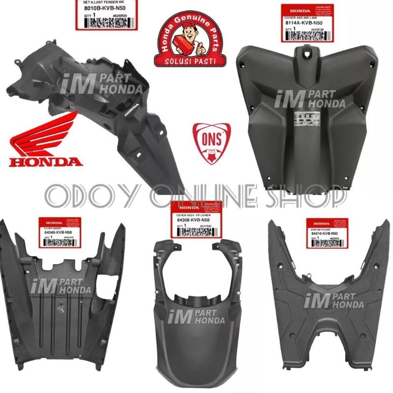 Cover body kasar dashboard Vario techno Cbs 110 lama karbu 2009-2012 ORIGINAL AHM