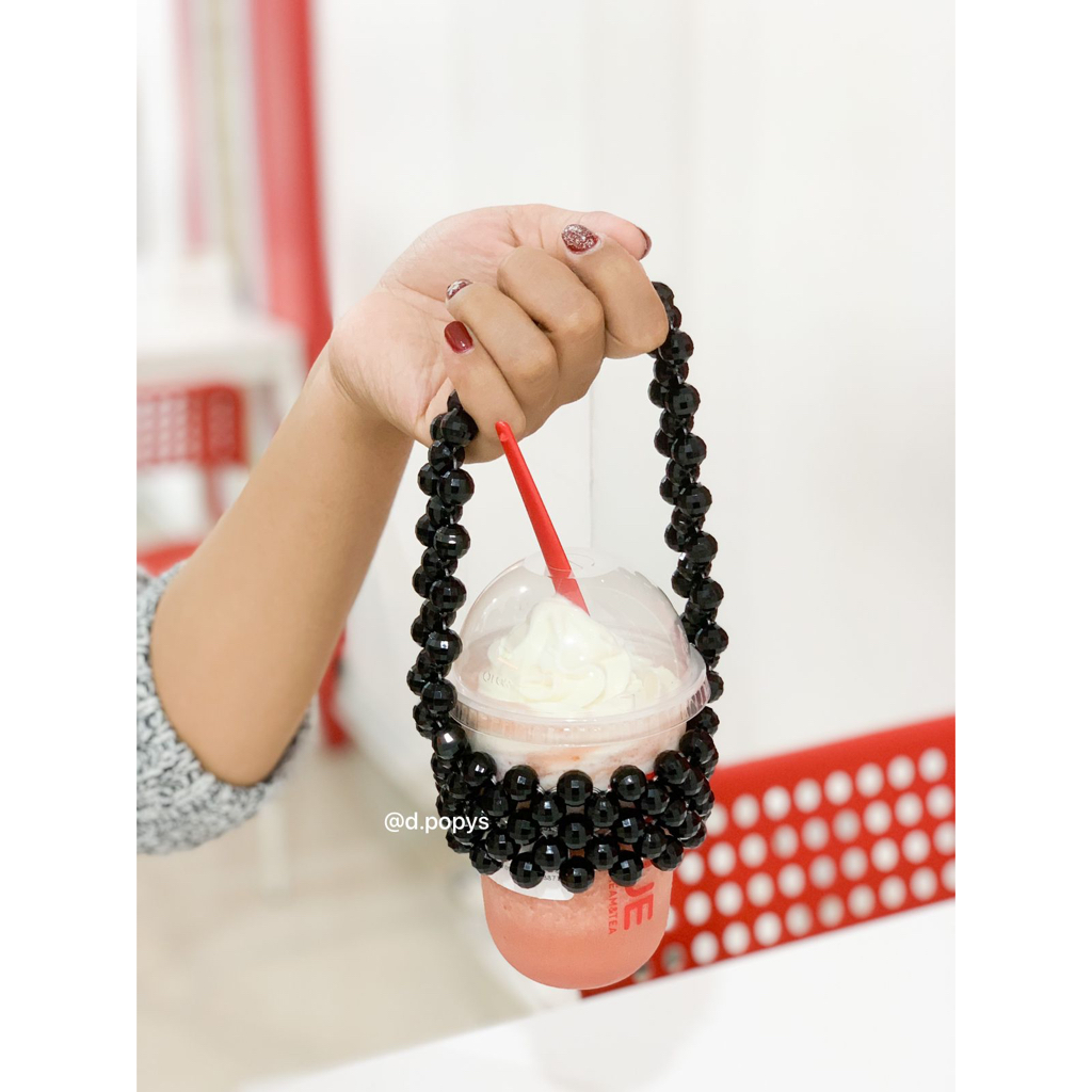 Cup Holder Bag/Cup Sleeve/Cup Holder Manik/Cup Holder Mote/Cup Holder Mutiara/Cup Coffee