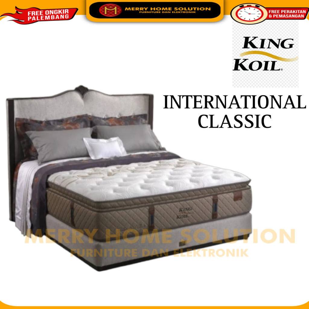 Springbed matras king koil international classic/ kasur latex king koil - 100x200