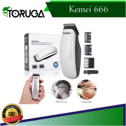 Kemei 666 Mesin Cukur Rambut Mini Alat Cukur Kumis Jenggot