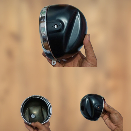 Batok Lampu Depan CB125 Press Hitam Cover Wadah Headlamp CB 125 Press Warna Hitam