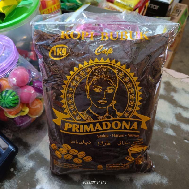 

Kopi Bubuk Primadona 1kg