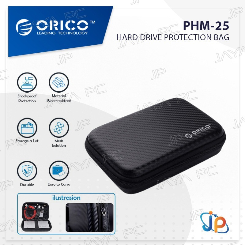 Orico PHM-25 2.5 HDD / Hardisk / Harddisk Storage Case