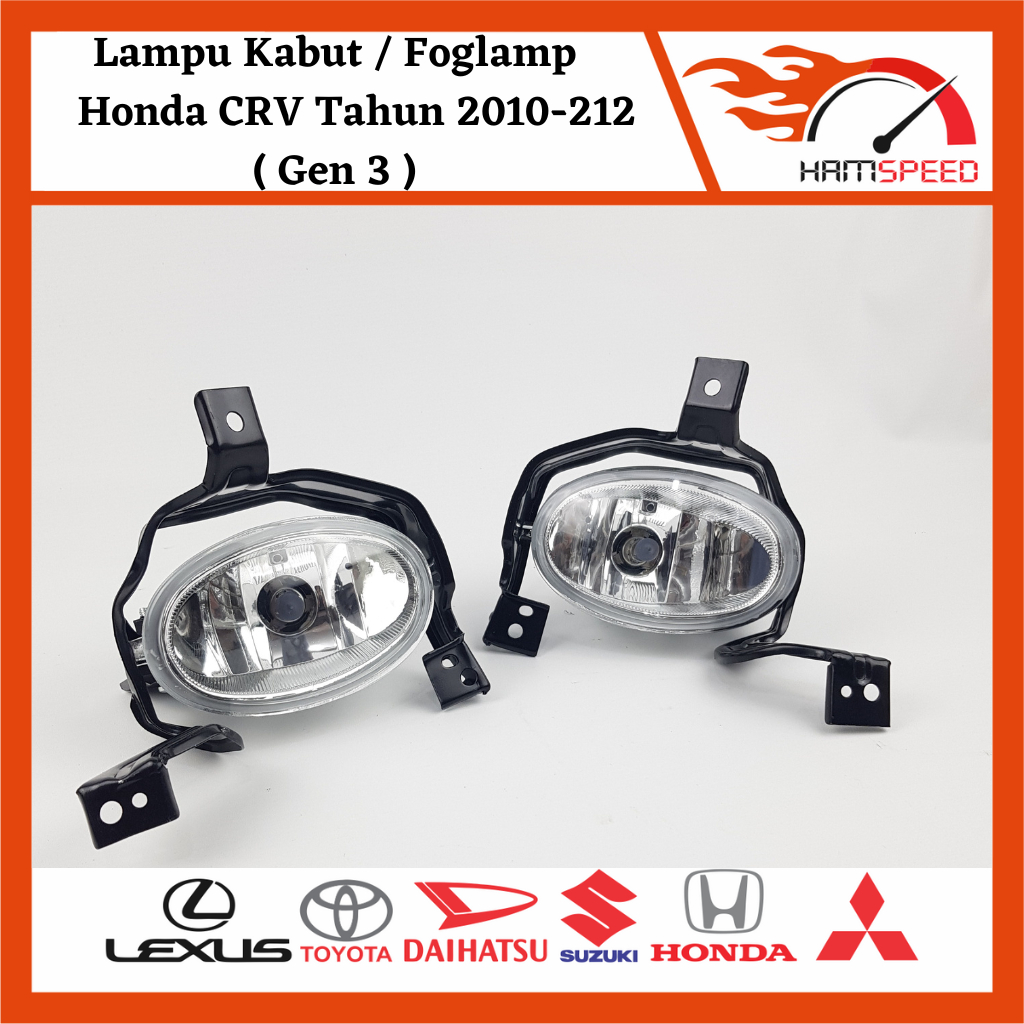 Lampu Foglamp Crv 2010-2012/ Lampu Kabut Crv Gen 3 Original