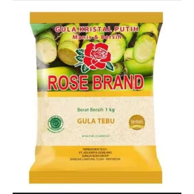 

ROSE BRAND Gula pasir 1 kg