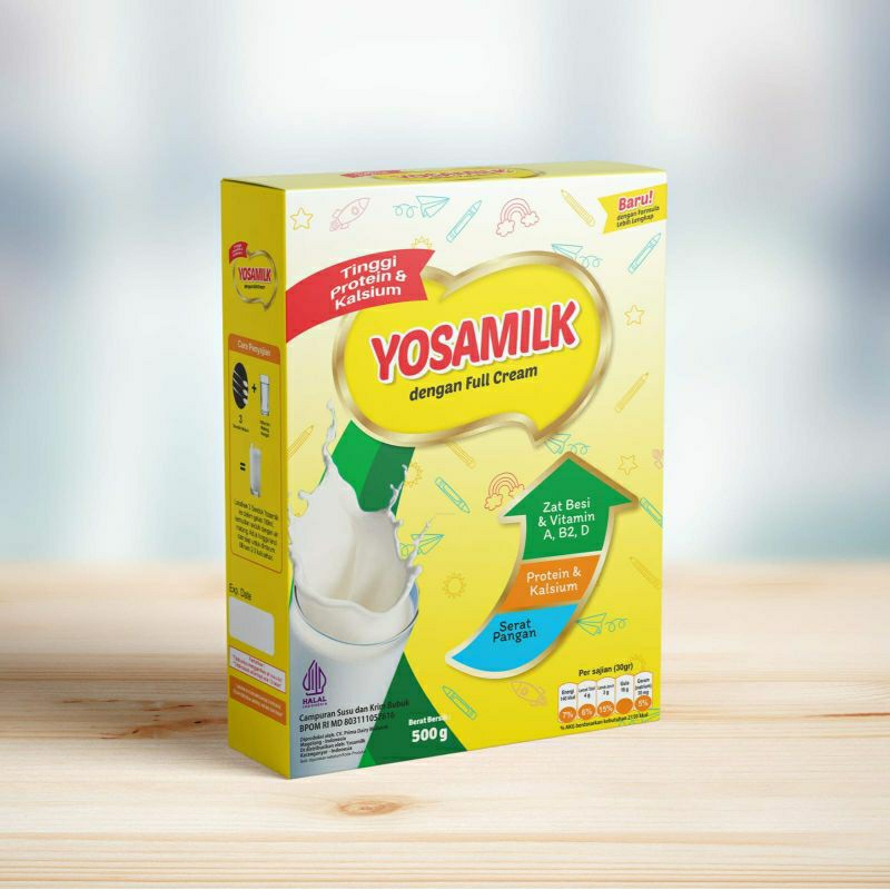 

YOSAMILK Susu Pengemuk dan Peninggi badan