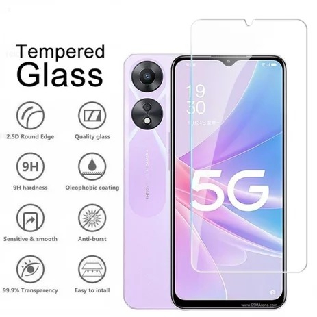 Glass Clear Super Thin Oppo A98 5G A38 A78/A58 5G 2023 A78-A58 4G NFC A77s A76 A74 5G-4G A57 (2022) 