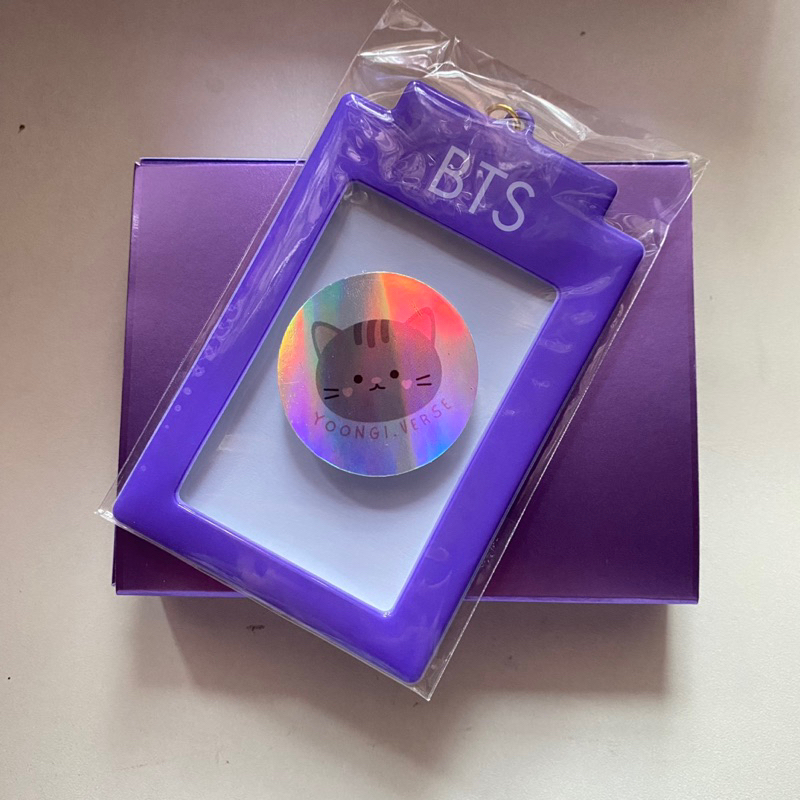 (BOOKED) BTS Dicon 101 Photocard Holder Ungu