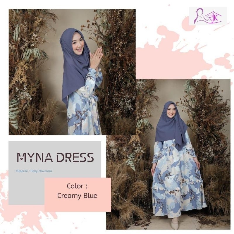Myna Dress - by RJK
