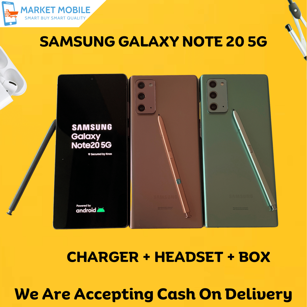 Samsung Galaxy Note20 5G Second Hp Samsung N20 5G Seken/Bekes Masih Mulus