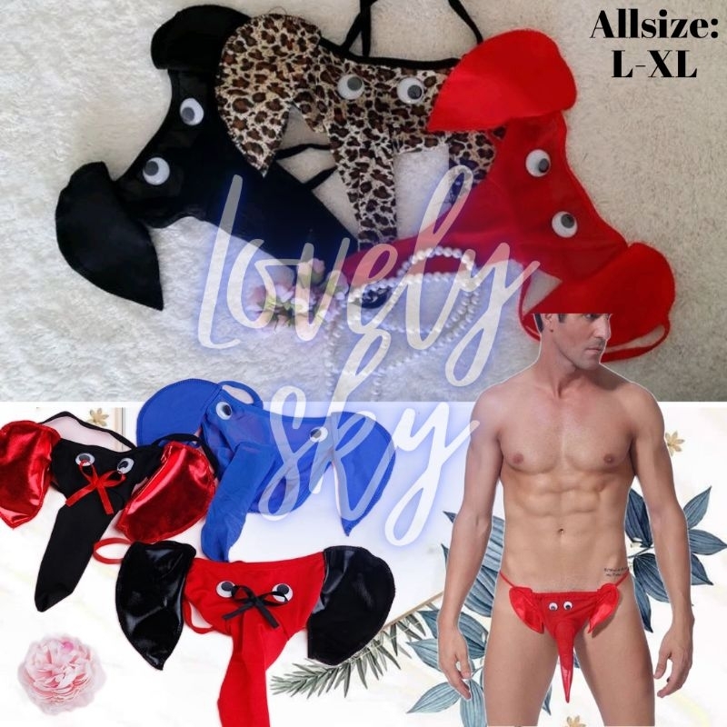 Celana Dalam Pria Sexy || G string Laki-laki Lucu Model Belalai Gajah