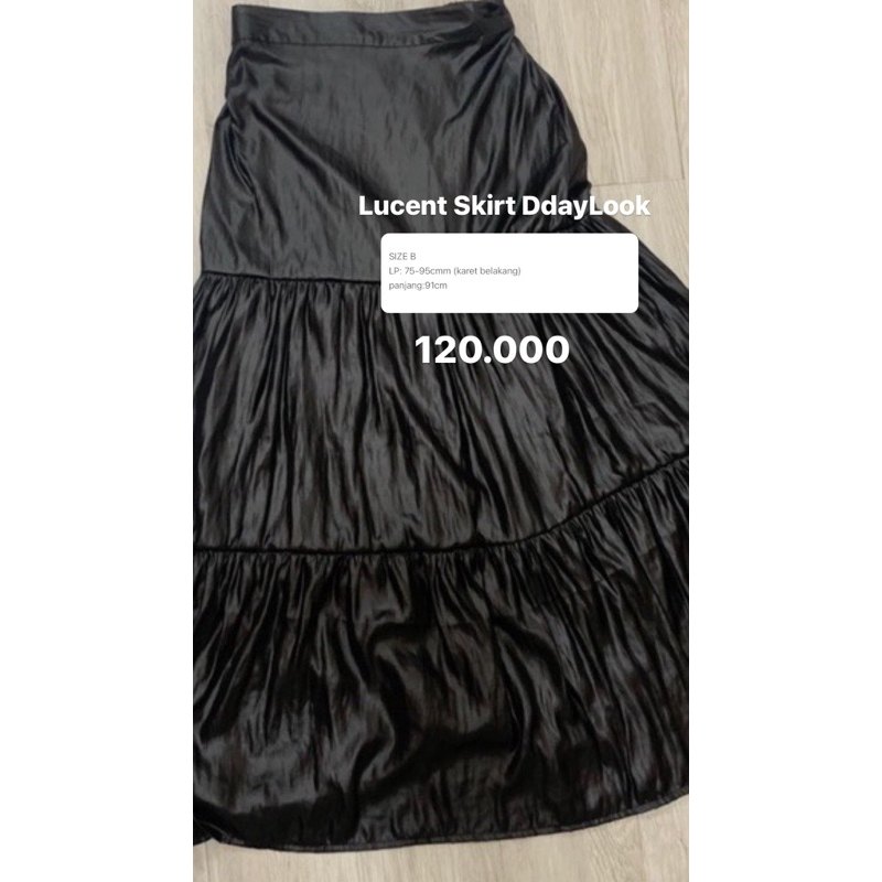 Lucent Skirt DdayLook