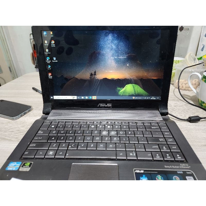 Laptop Gaming Asus N43SL core i5 Bekas RAM 8GB / SSD 256 GB