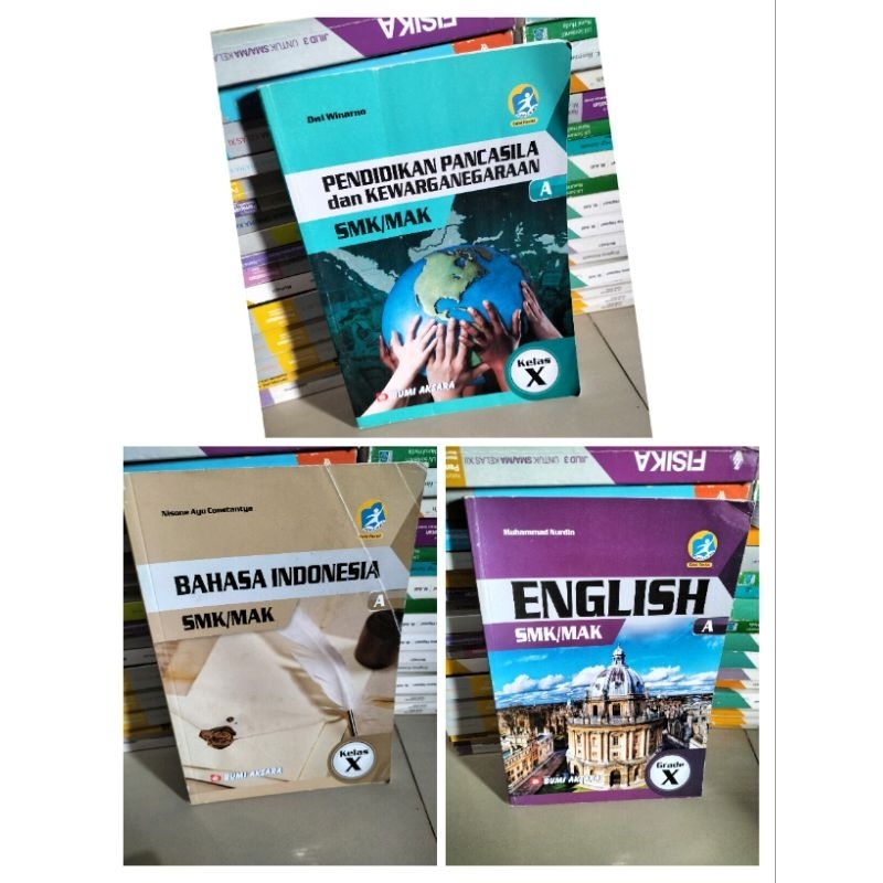 Ppkn bahasa Indonesia English SMK kelas X bumi aksara