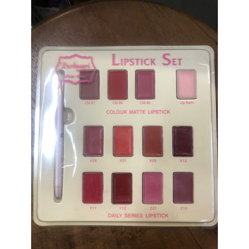 lipstik set palet