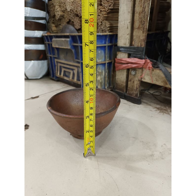 Mangkok soto kuali tanah liat 14cm