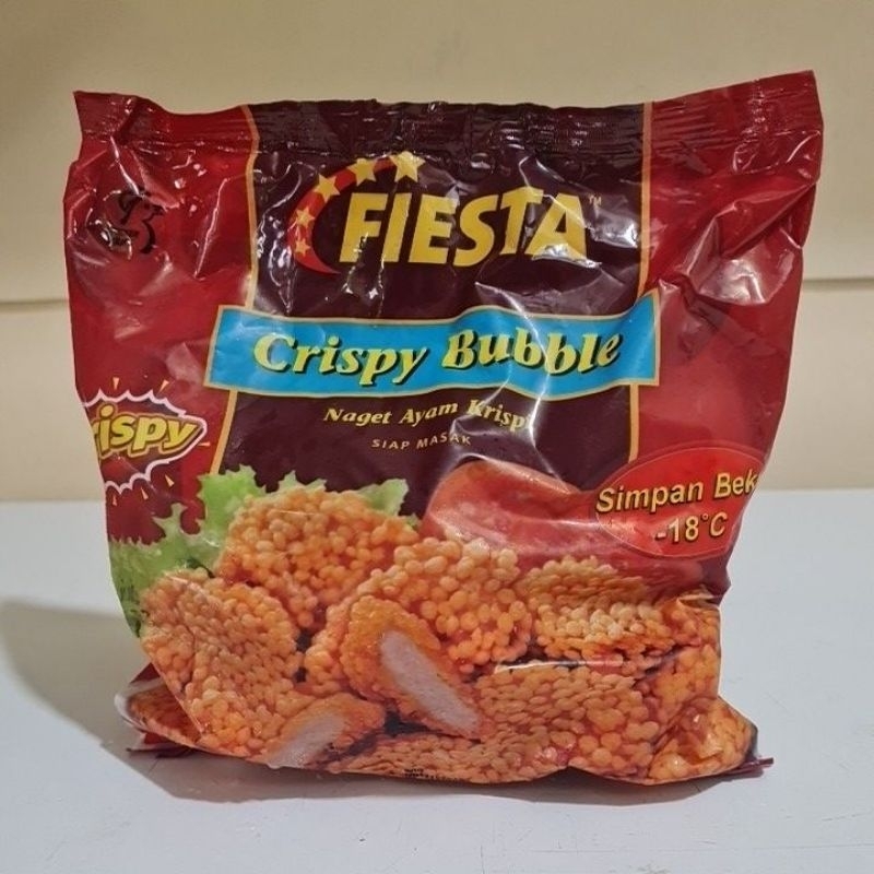 

Fiesta Crispy Buble / Naget Ayam Krispi siap masak 400gram KEMASAN BARU