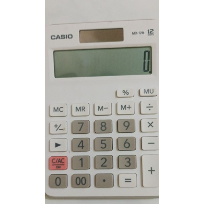 

Calculator Casio Putih