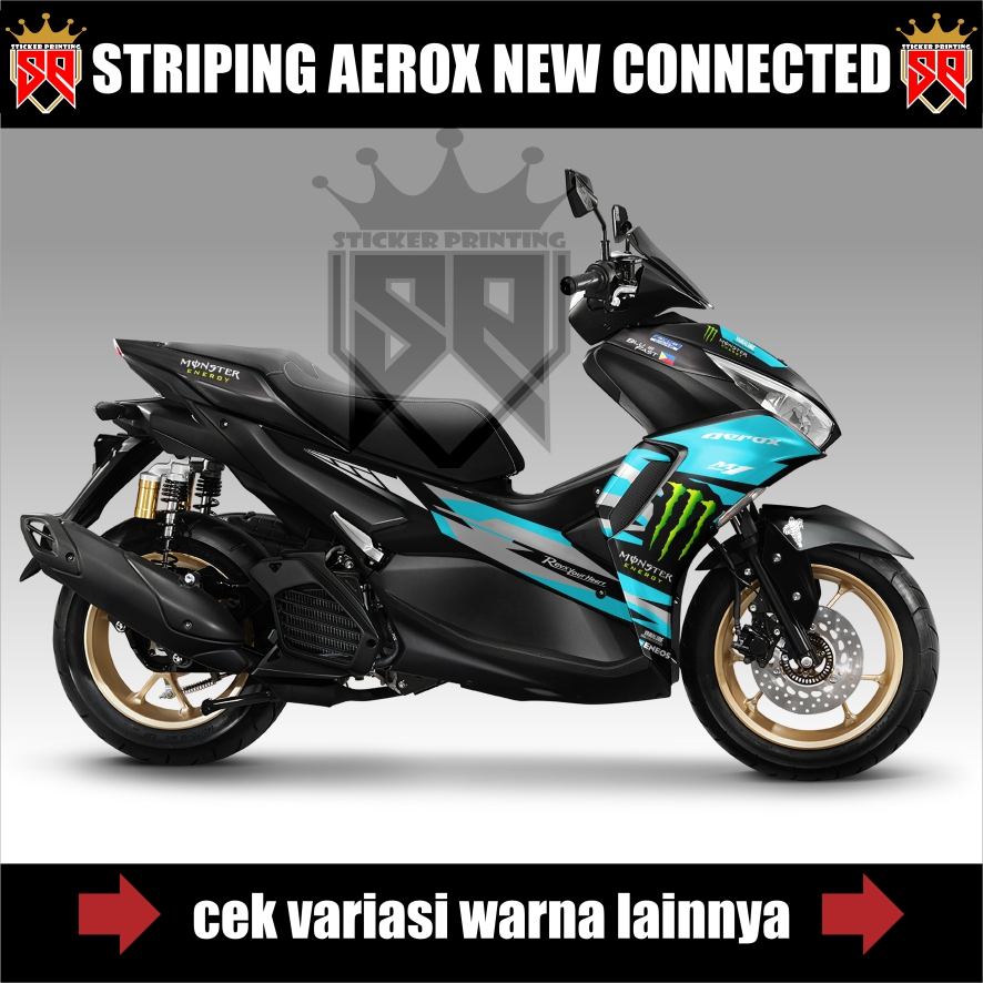 STRIPING STIKER AEROX 155 2021 CONECTTED/YAMAHA AEROX 155 2021