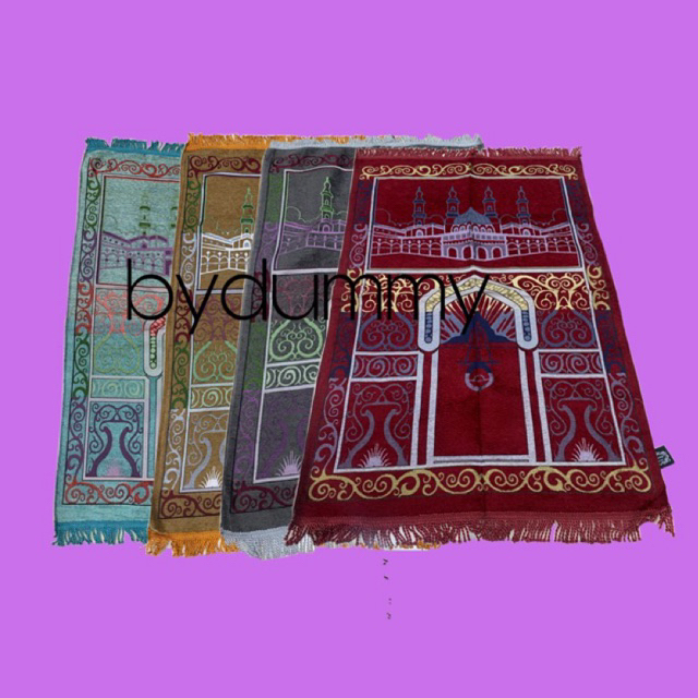 sajadah / sajadah sholat Turki import / karpet sajadah / souvenir oleh oleh haji umroh merk kohinoor