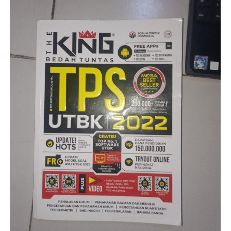 

PRELOVED SBM UTBK THE KING TPS