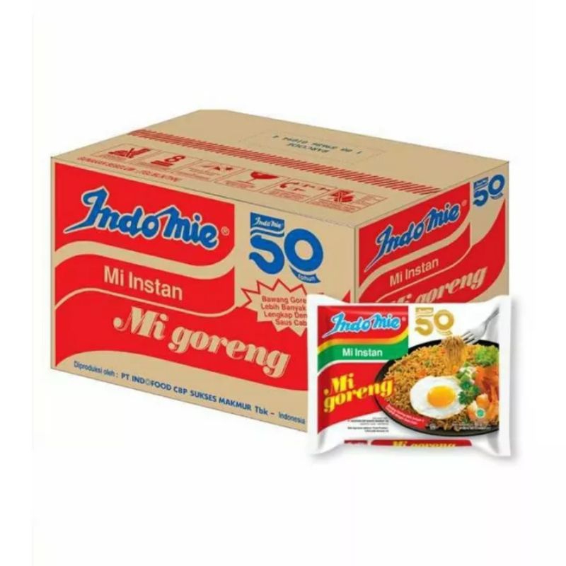 

INDOMIE GORENG 1 KARTON ISI 40