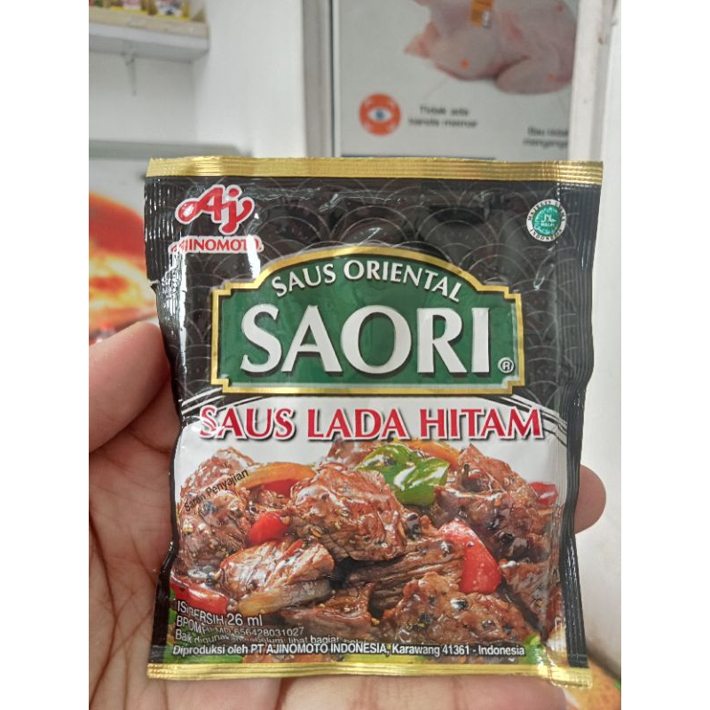 

Saori lada hitam 26ml/12pcs