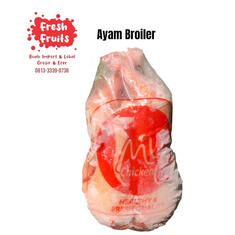 

My Chiken Ayam Broiler 1.090 Kg / Pcs