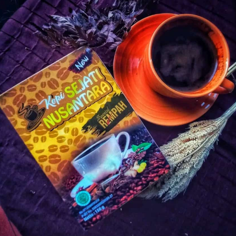 

Kopi Sejati Nusantara Termurah 1 Box Isi 15 Sachet