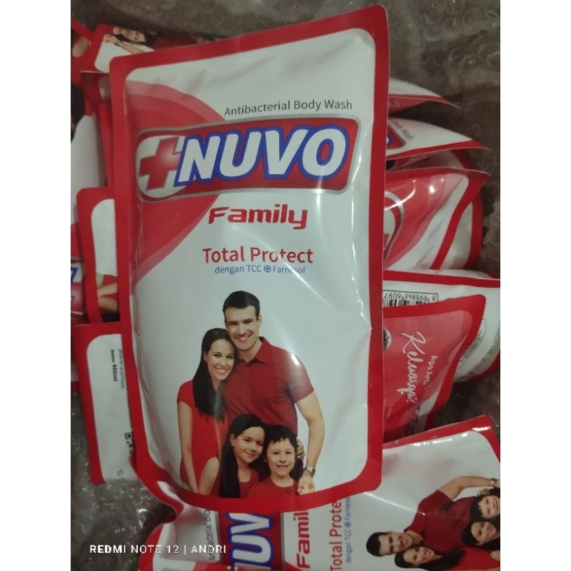 Nuvo body wash 400ml / sabun cair nuvo 400ml