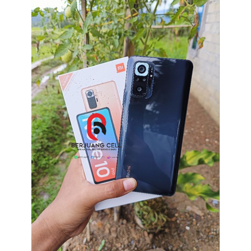 Redmi Note 10 Pro Bekas Ram 6/128
