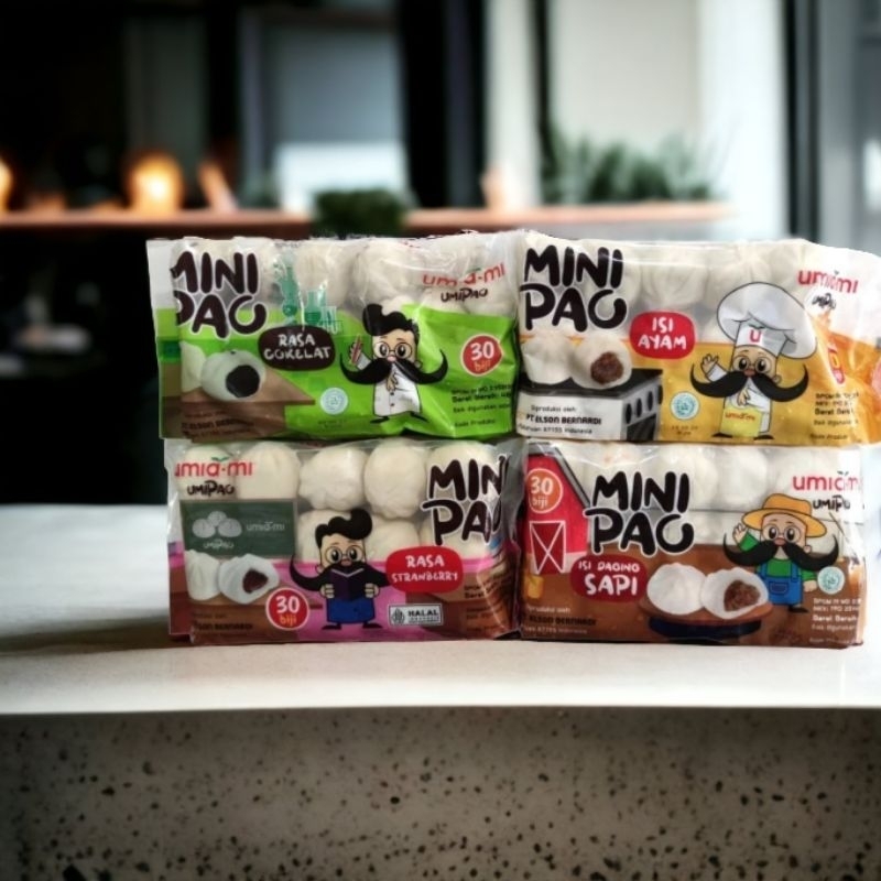 

UMIAMI Minipao/Bakpao Mini 30's Berat isi 480gr