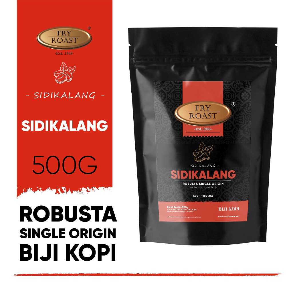 

KOPI ROBUSTA SIDIKALANG 500 GRAM (BIJI/BUBUK)