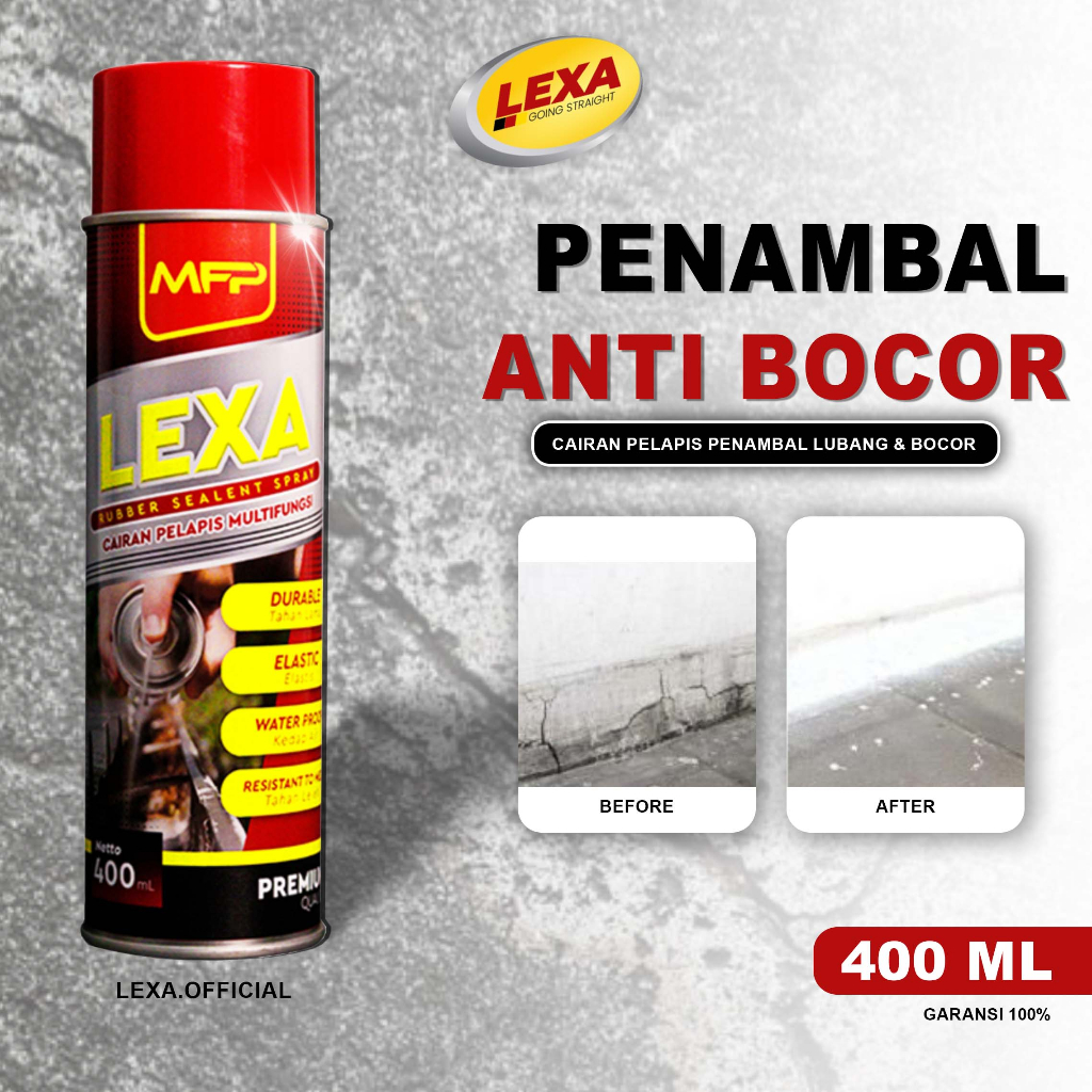 Cairan Anti Bocor Penutup Plastik Dinding Pasta Dempul Tambal Pipa Ember Penambal Kaca Lubang Tembok