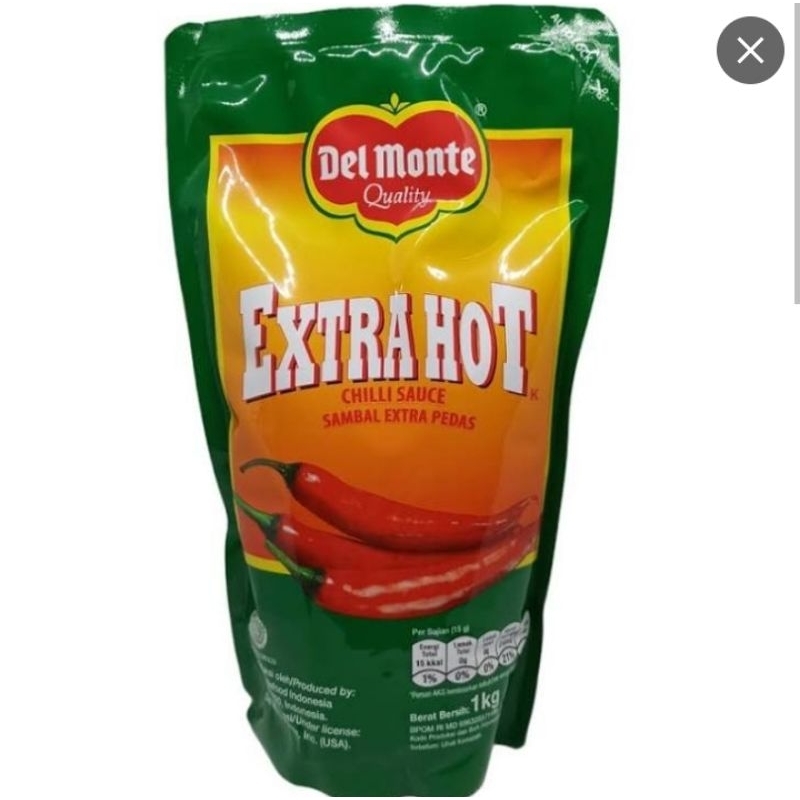 

Delmonte pedas 1 kg/ Del Monte extra hot