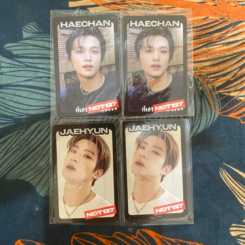 Haechan jaehyun tc konsep hitam ayyo Ay-Yo nct 127 black