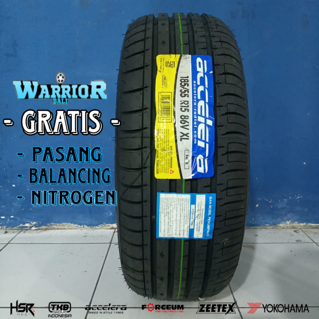 Ban Mobil Brio Rs Ring 15 ACCELERA PHI-R 185 55 R15