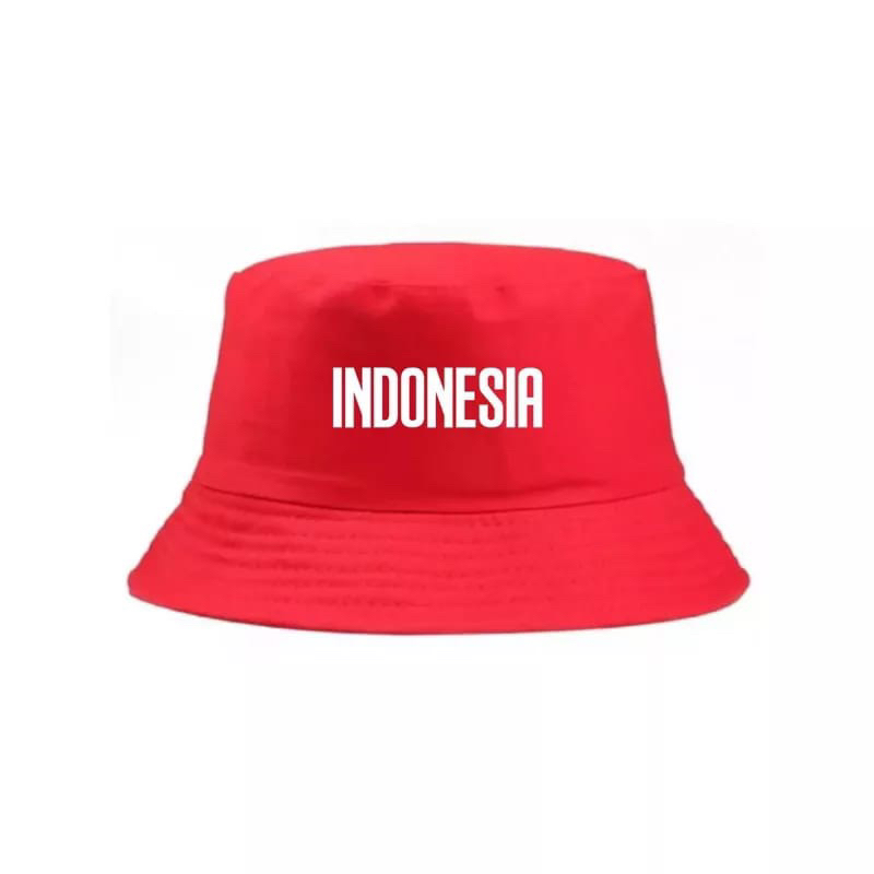 Topi Bucket Indonesia // Topi Kemerdekaan