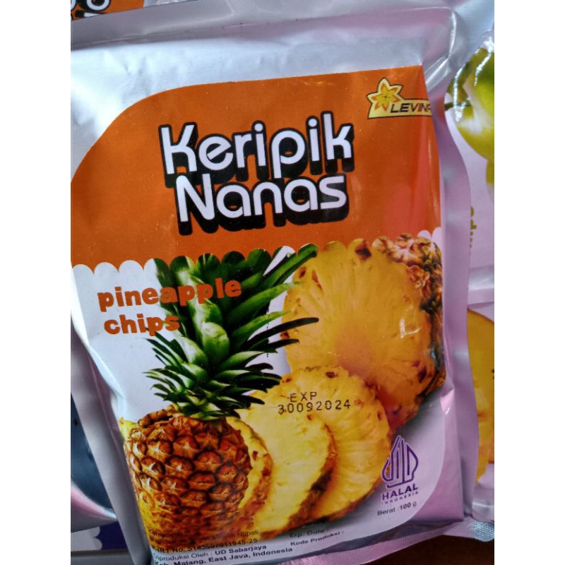 

Keripik nanas 100 gram