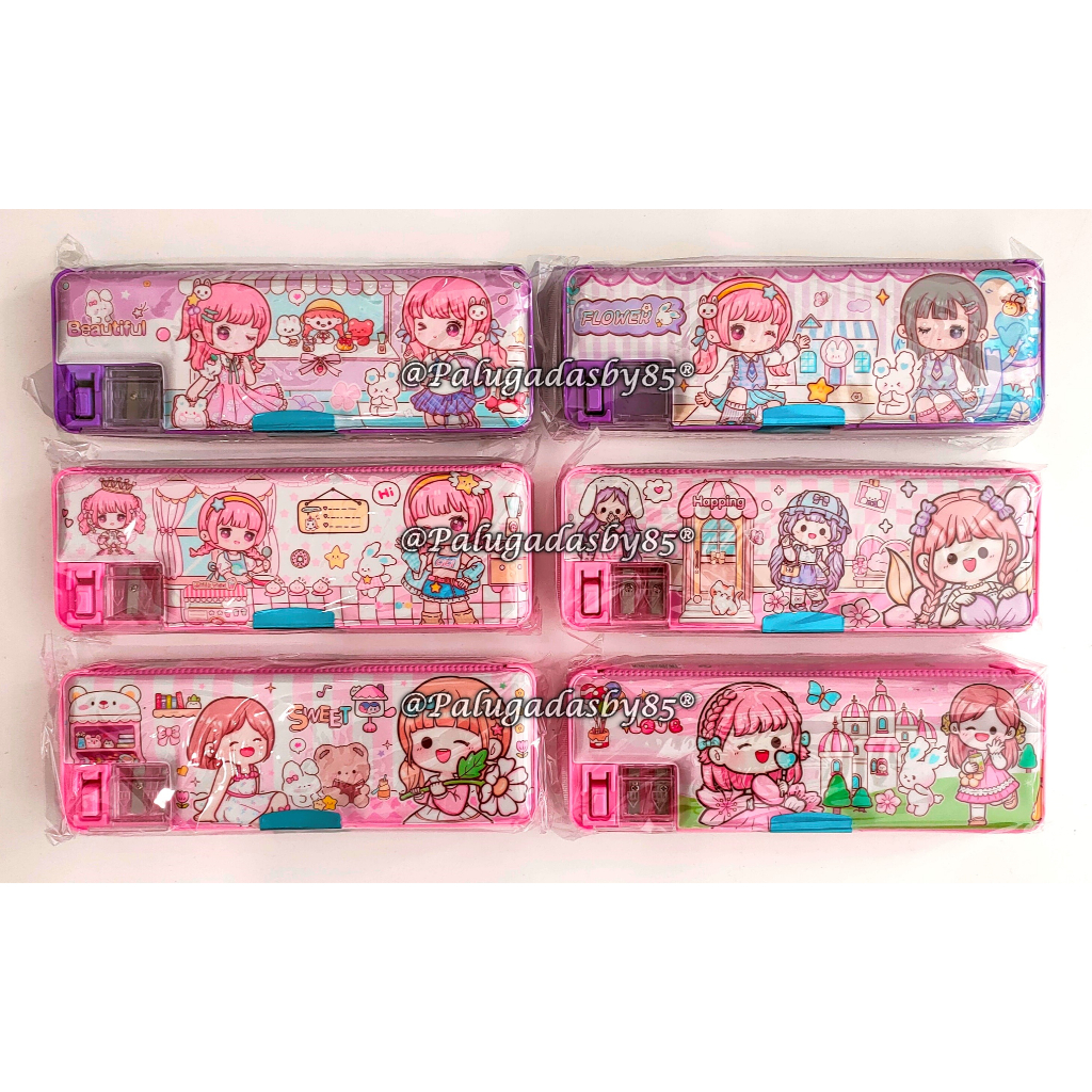 

(1 Biji) Kotak Pensil Magnet C-1756 21.8*7.6*3.6 cm / Pencil Case Magnet / Tempat Pensil Magnet / Kotak Pensil Fancy