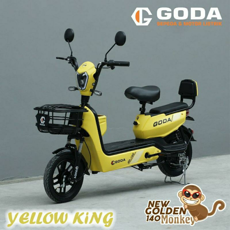 Sepeda Listrik GODA 140 GOLDEN MONKEY 500 Watt