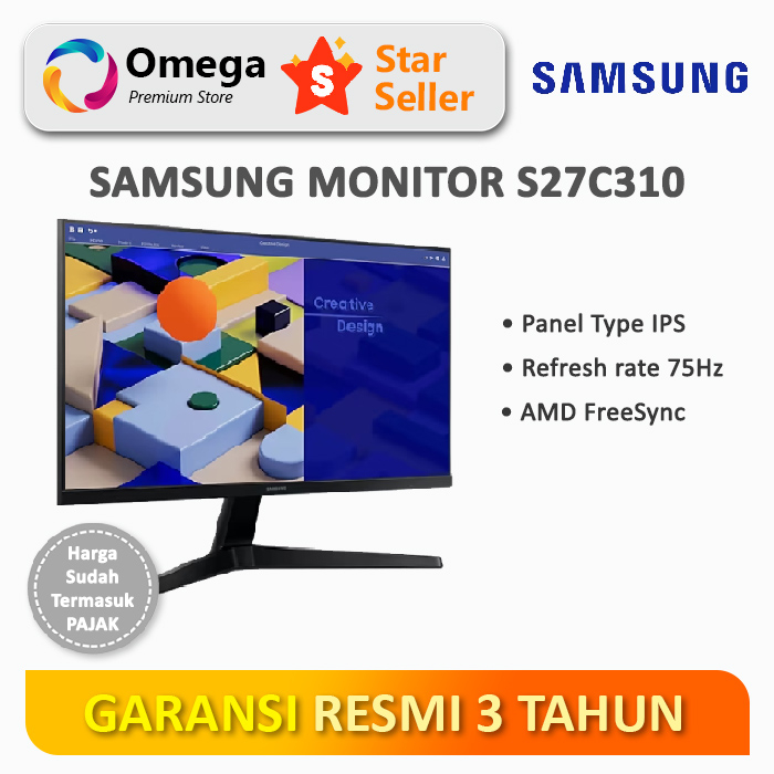 Monitor Samsung S27C310 27" IPS LED