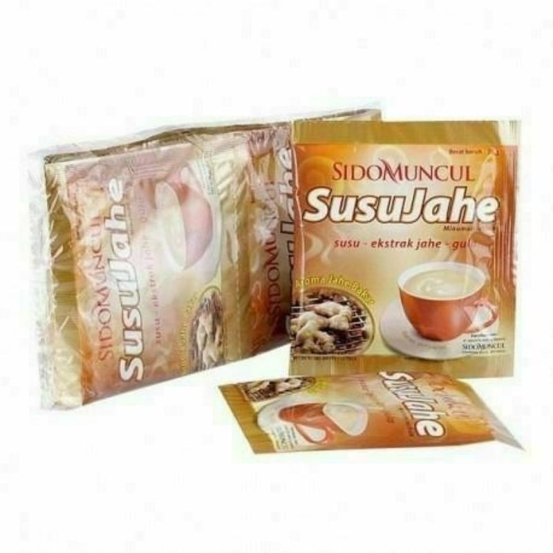 

Susu Jahe Sidomuncul 27gr renceng isi 10pcs