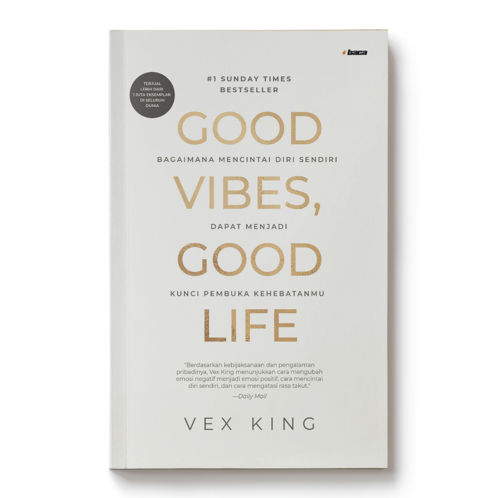 Buku Good Vibes, Good Life - Vex King