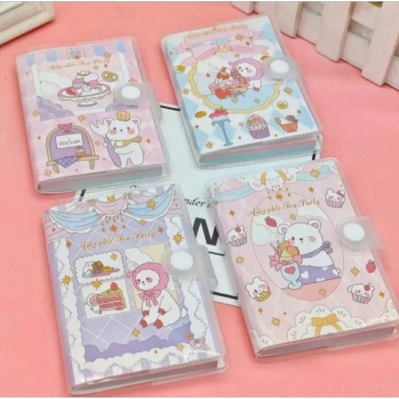 

KAN Buku Catatan Diary Klip Kancing Lucu A7 / Notebook Size A7