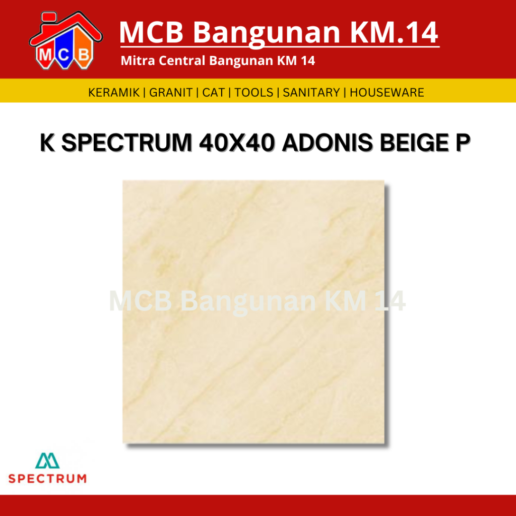 KERAMIK SPECTRUM 40X40 - KERAMIK LANTAI - KERAMIK LICIN - KERAMIK UKURAN 40X40