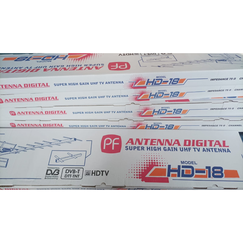 Antena Digital PF HD18 / Antena PF HD-18 FREE KABEL