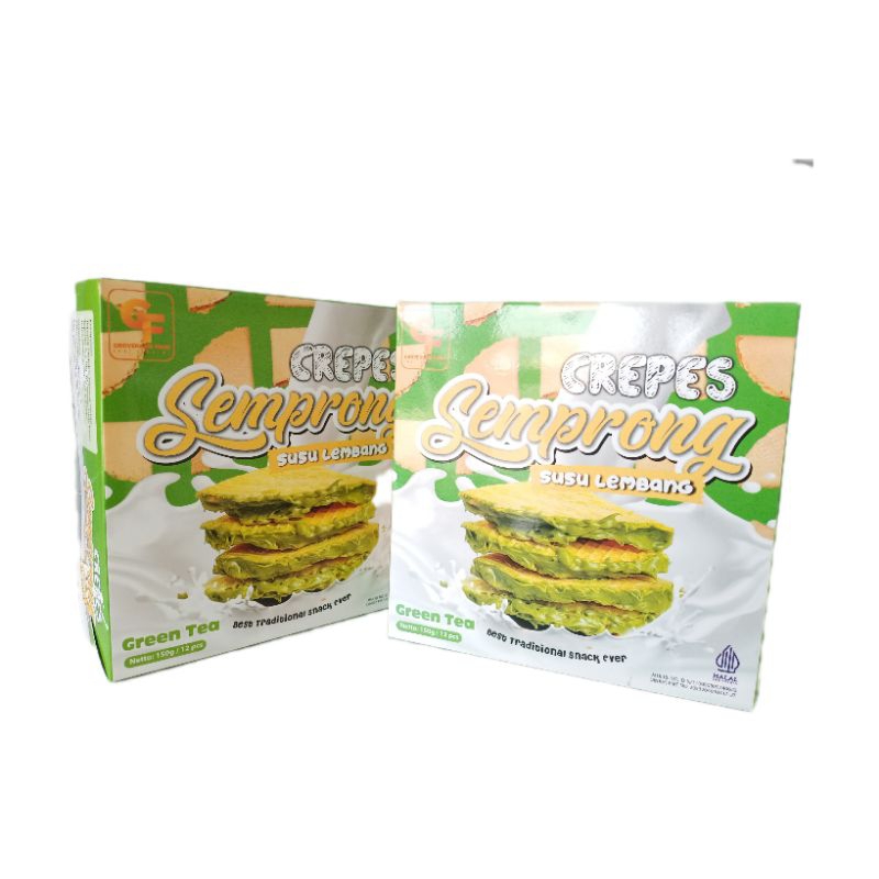 

Crepes Semprong Green Tea